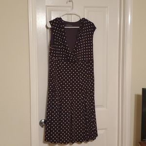 BLACK POLKA DOT DRESS